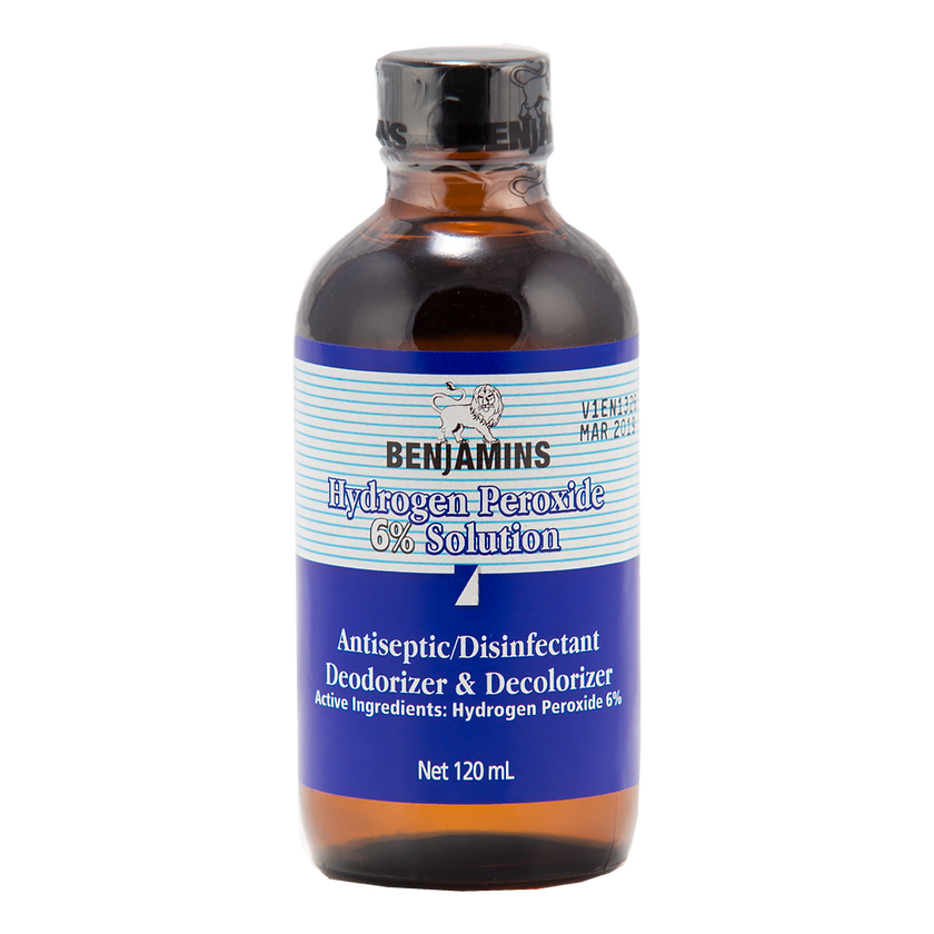 Benjamins Hydrogen Peroxide 6% Solution, 120ml